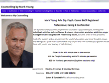 Tablet Screenshot of mycounselling.org